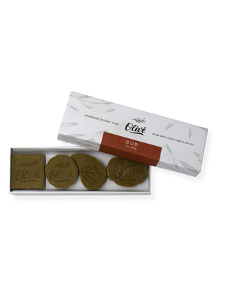 Olivé Bar Soap 20g x 4 - Oud