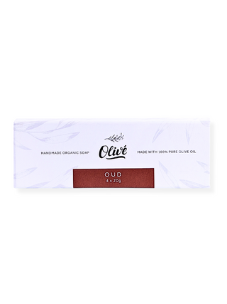 Olivé Bar Soap 20g x 4 - Oud