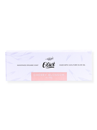 Olivé Bar Soap 20g x 4 - Cherry Blossom
