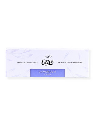 Olivé Bar Soap 20g x 4 - Lavender