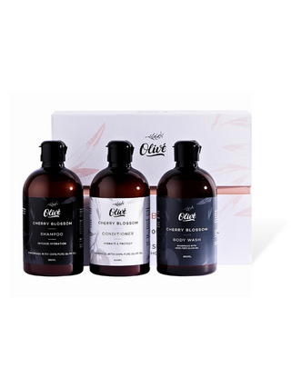 Olivé 3 Piece Bath Set - Cherry Blossom