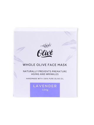 Olivé Whole Olive Facial Mask 125g - Lavender