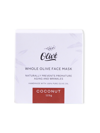 Olivé Whole Olive Facial Mask 125g - Coconut