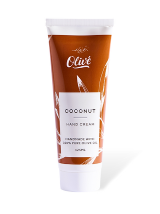 Olivé Hand Cream Tube 125ml- Coconut