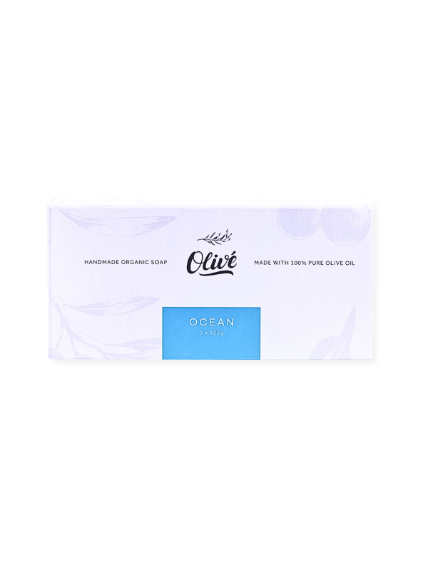 Olivé Bar Soap 125g x 3 -  Ocean