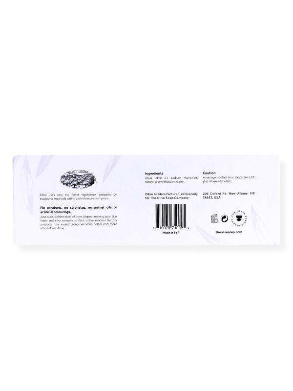 Olivé Bar Soap 20g x 4 - Cherry Blossom