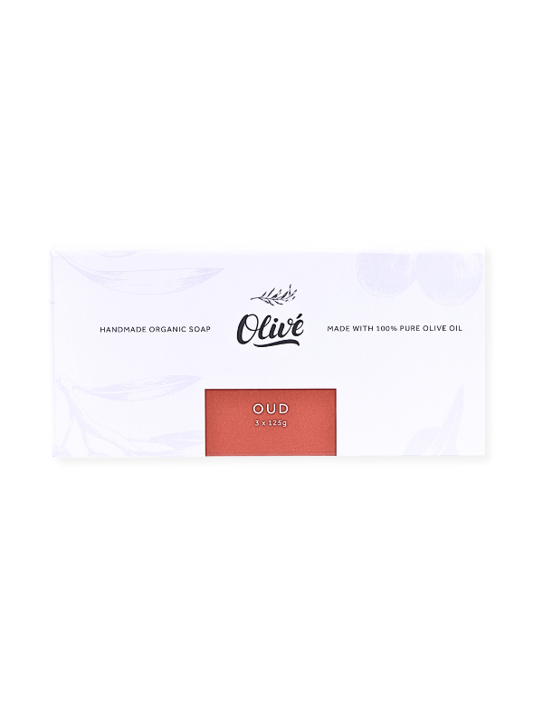 Olivé Bar Soap 125g x 3 - Oud