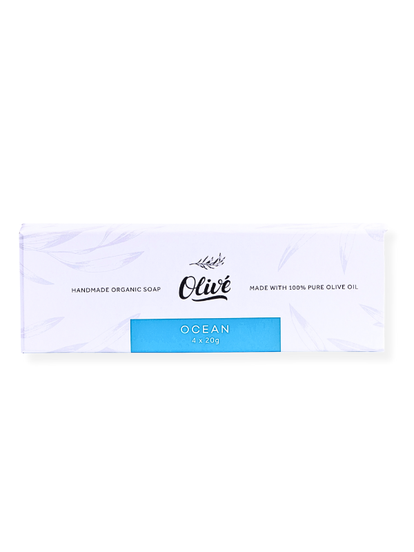 Olivé Bar Soap 20g x 4 - Ocean