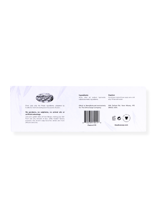 Olivé Bar Soap 20g x 4 - Ocean