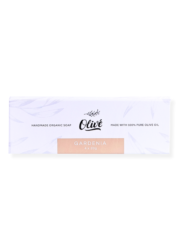 Olivé Bar Soap 20g x 4 - Gardenia