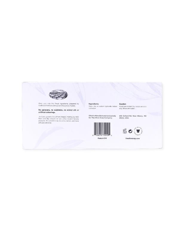 Olivé Bar Soap 125g x 3 - Oud