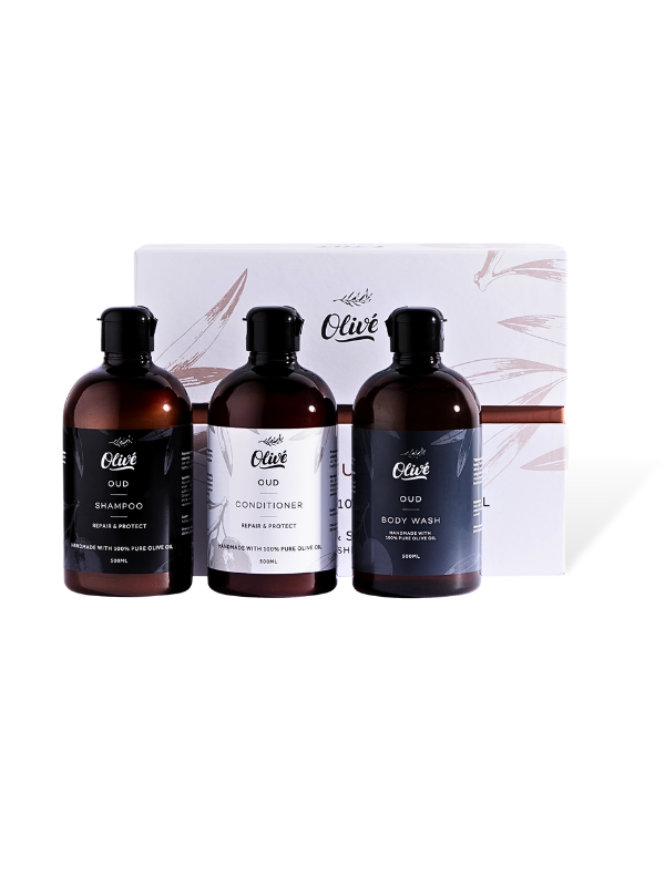 Olivé 3 Piece Bath Set - Oud