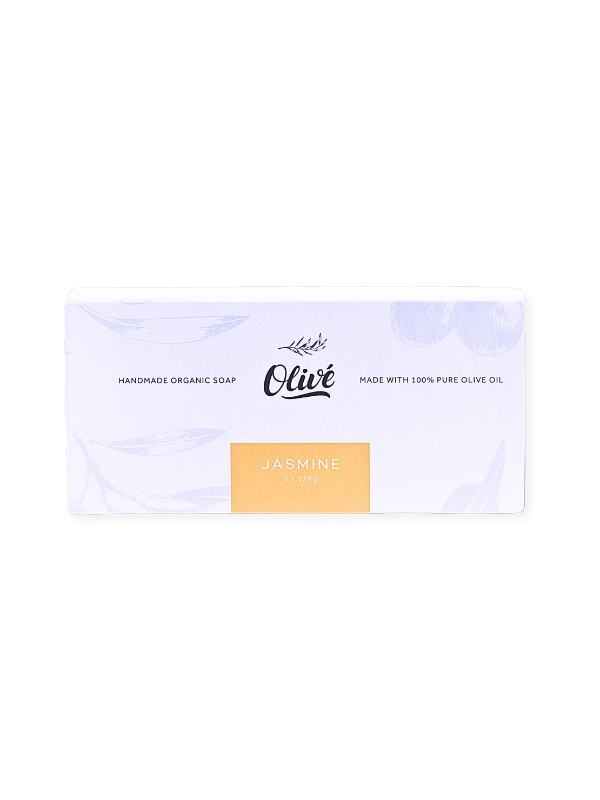 Olivé Bar Soap 125g x 3 - Jasmine