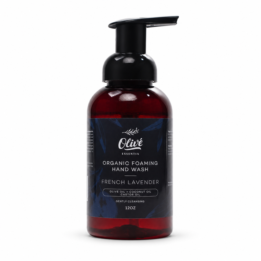 Foaming Hand Wash with Natural Oils — French Lavender, 12 oz